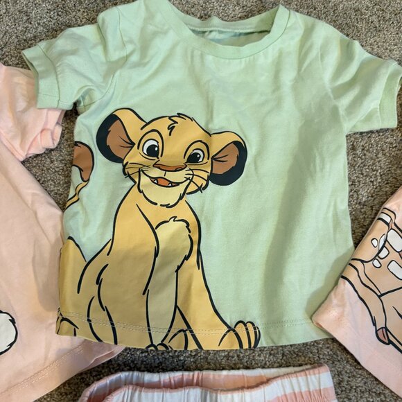 Disney Baby PJ Pyjamas Shorts Size 18 months - Picture 4 of 8